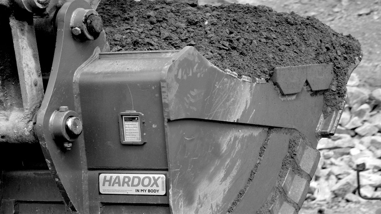 Hardox® In My Body-grävskopa