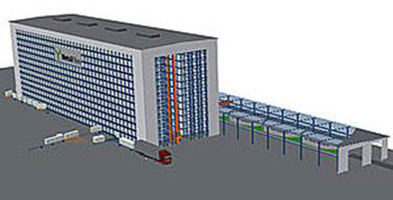 Pesmel will assemble the shelving made of SSAB Toijala's cold-formed section components for Metsä Groups automated storage facility 