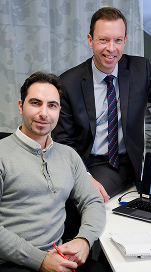 Ameer Abdulal and Thomas Hörnfeldt