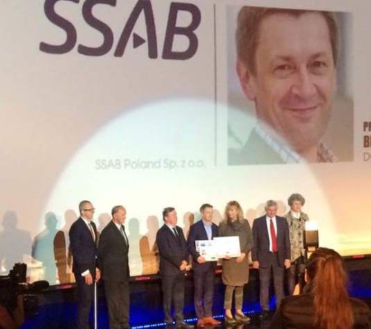 wyróżnienie Builder dla SSAB Poland