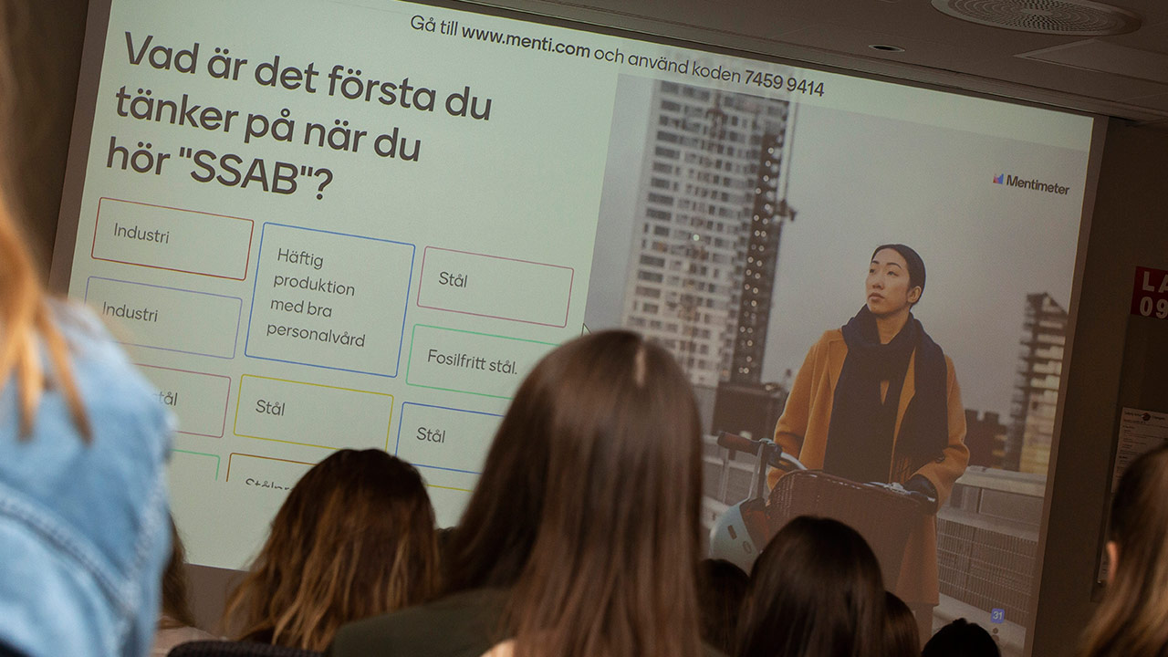Valbesokt inspirationskvall pa SSAB Lulea