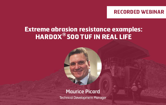Hardox 500TUF banner