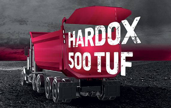 hardox 500tuf tipper