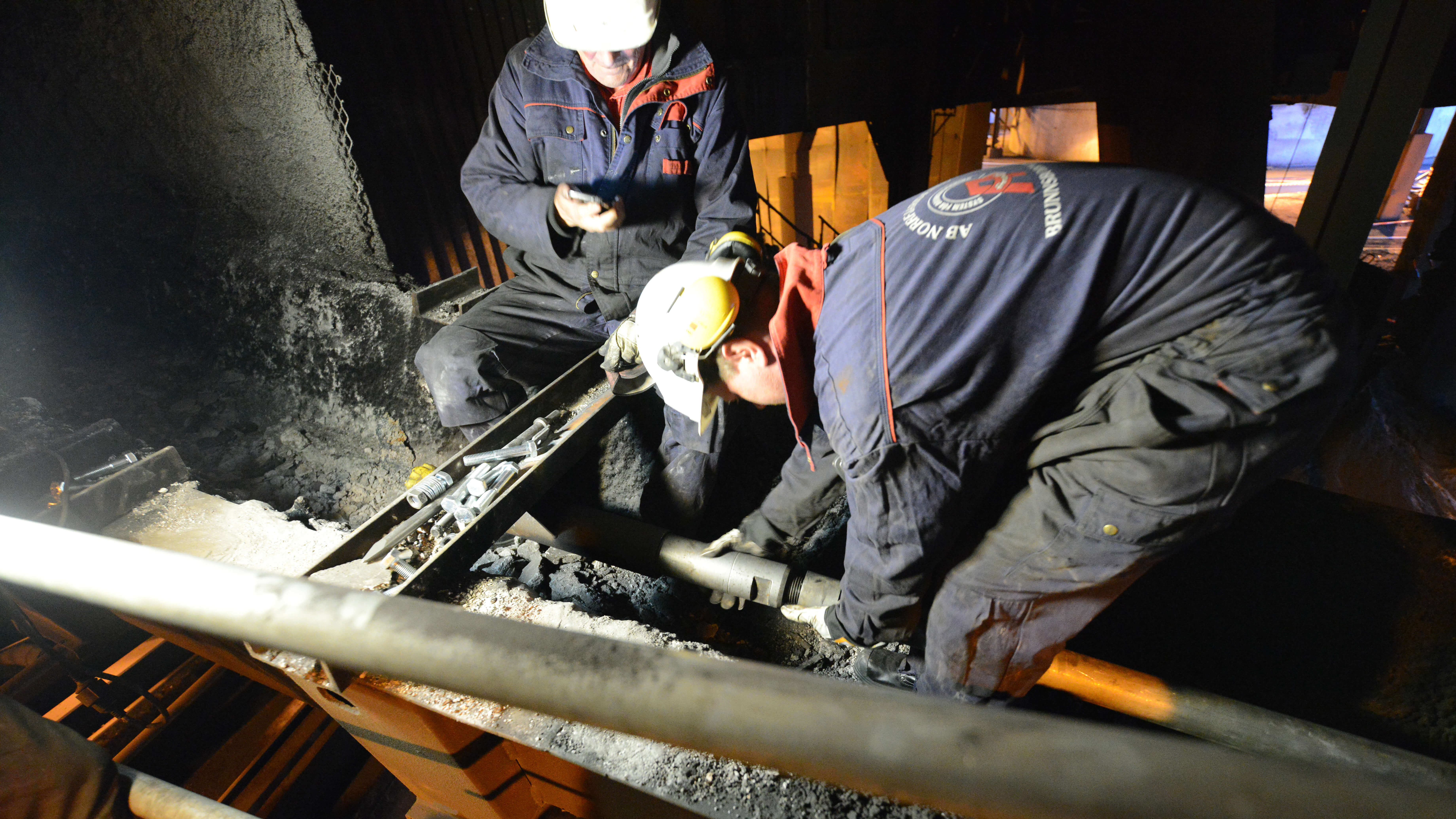 Under arbetet