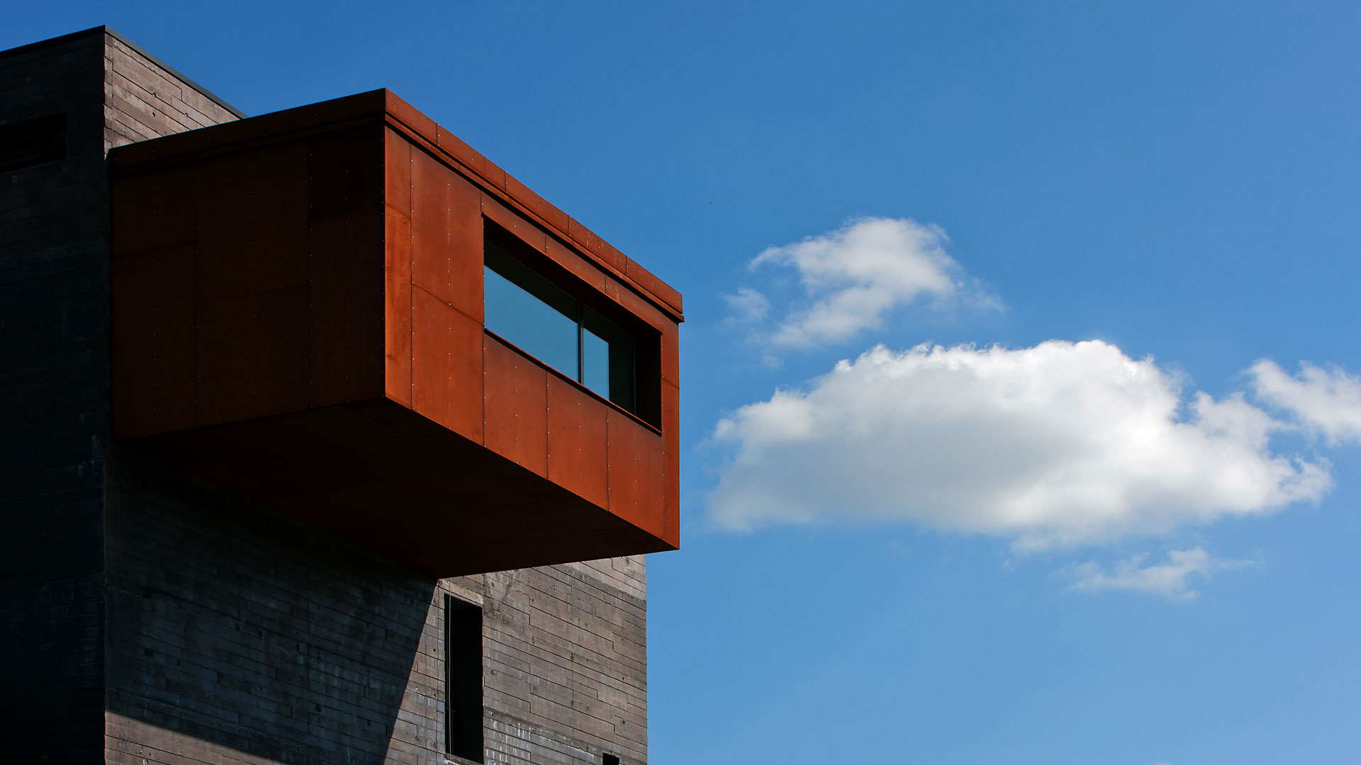 Kemenes Volcano Visitor Centre in COR-TEN®