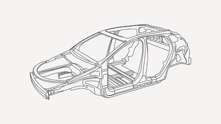 pièces structurelles de carrosserie