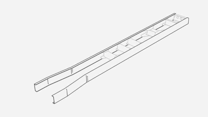 truck crossbeam