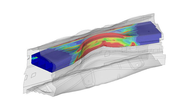 AHSS simulations for automotive designs