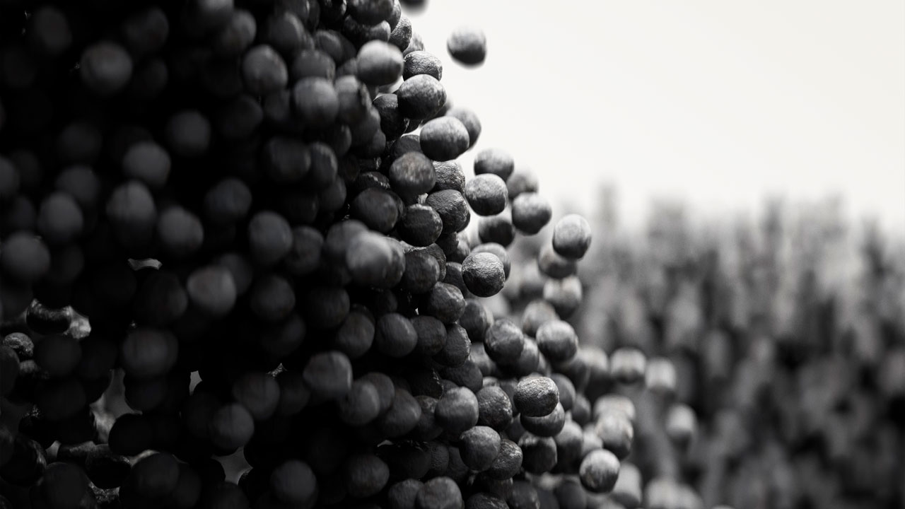 Iron pellets