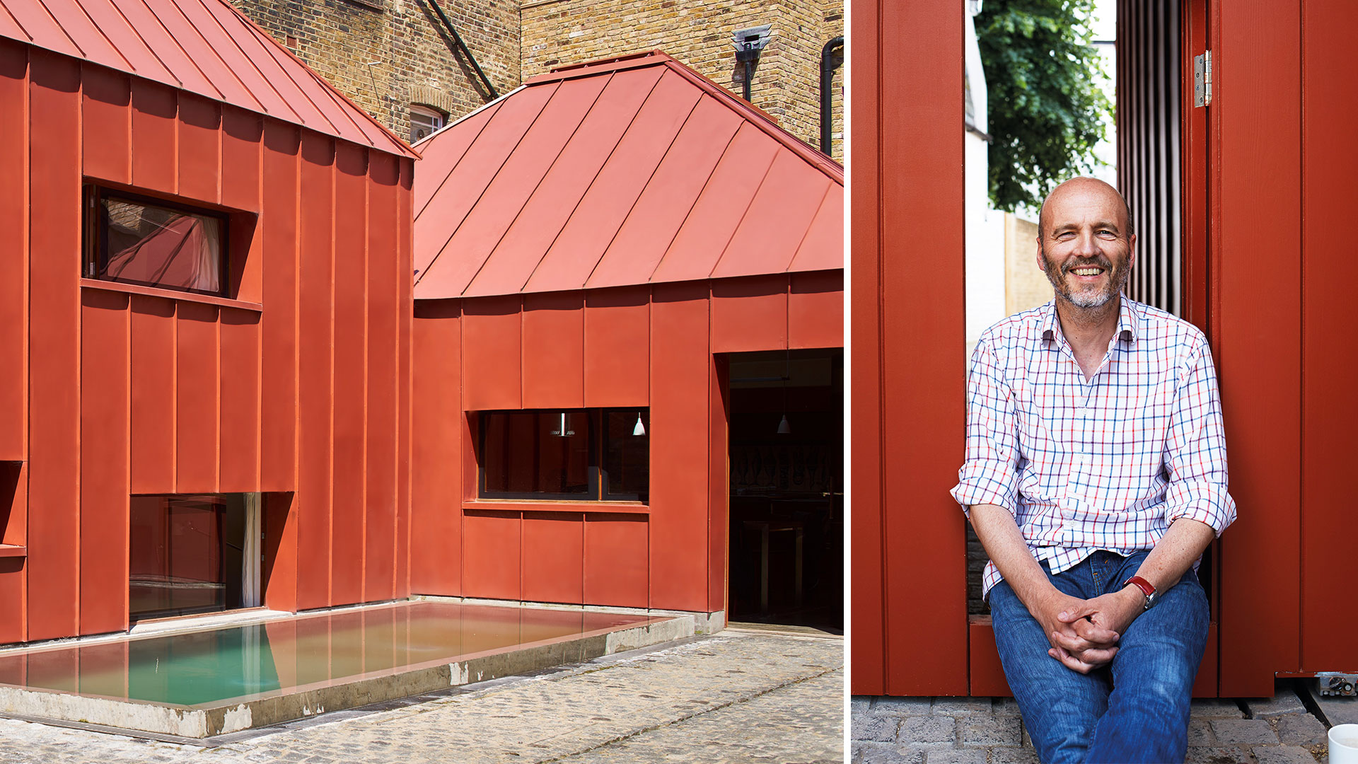 Tin house with architect Henning Stummel