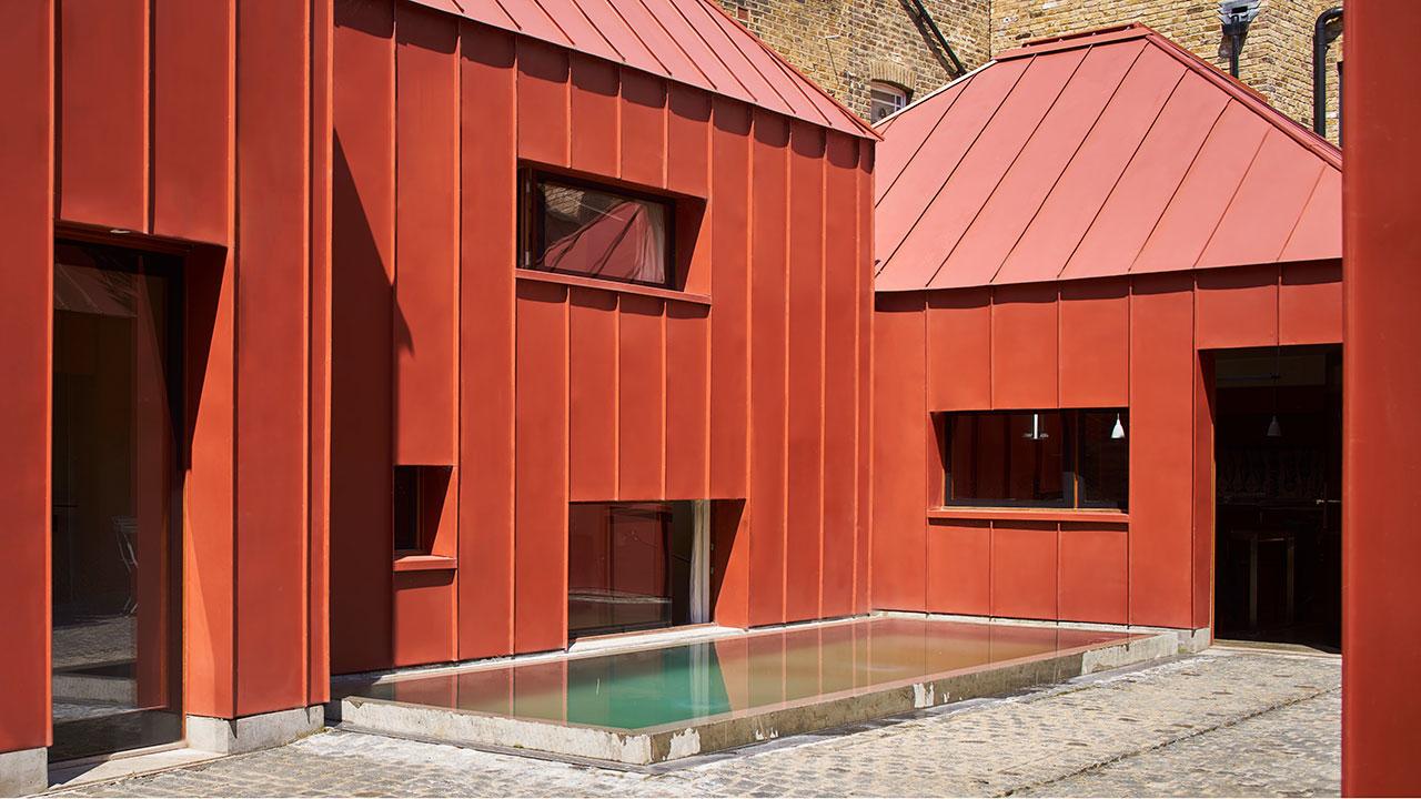 Standing seam systems for façades made from GreenCoat®