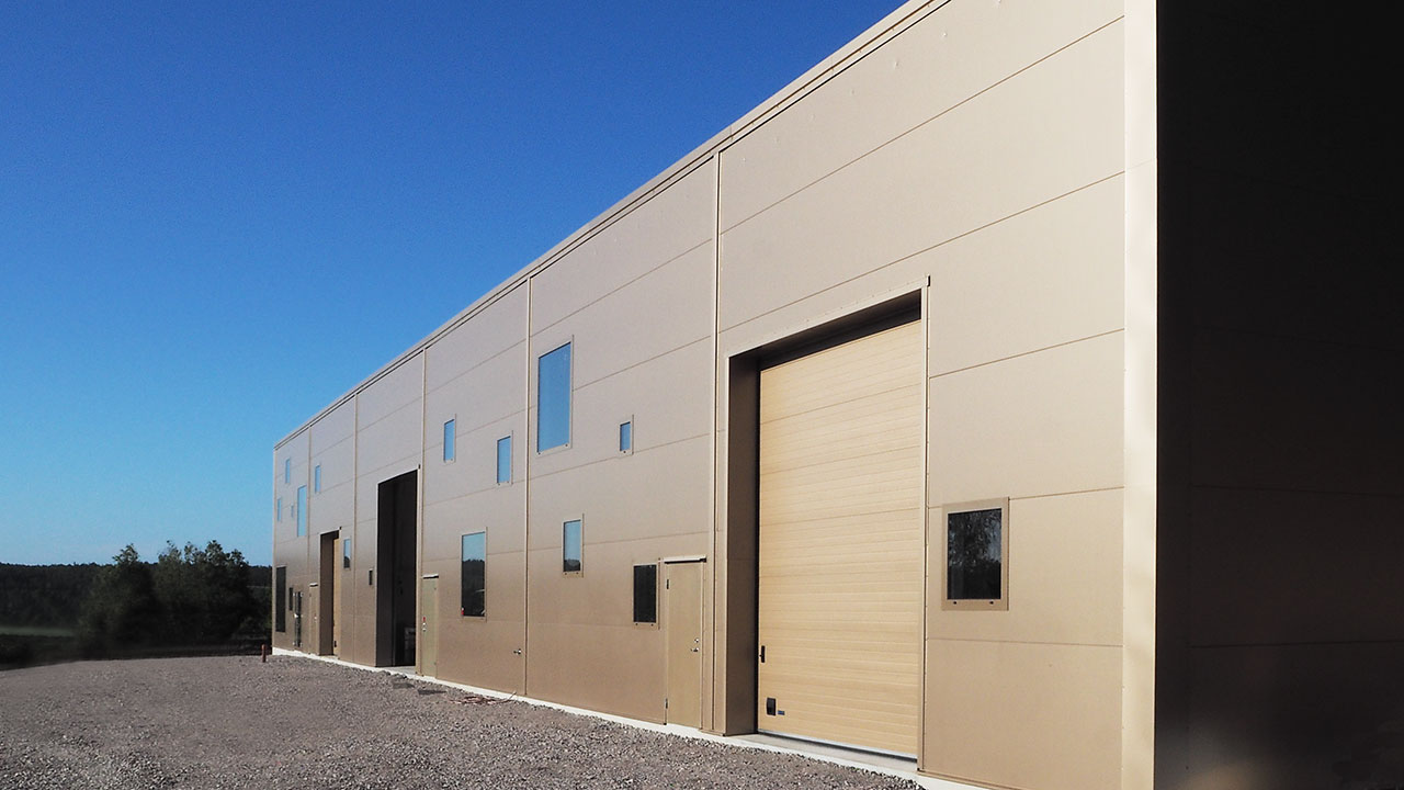 Sandwich panels for façades made from GreenCoat®