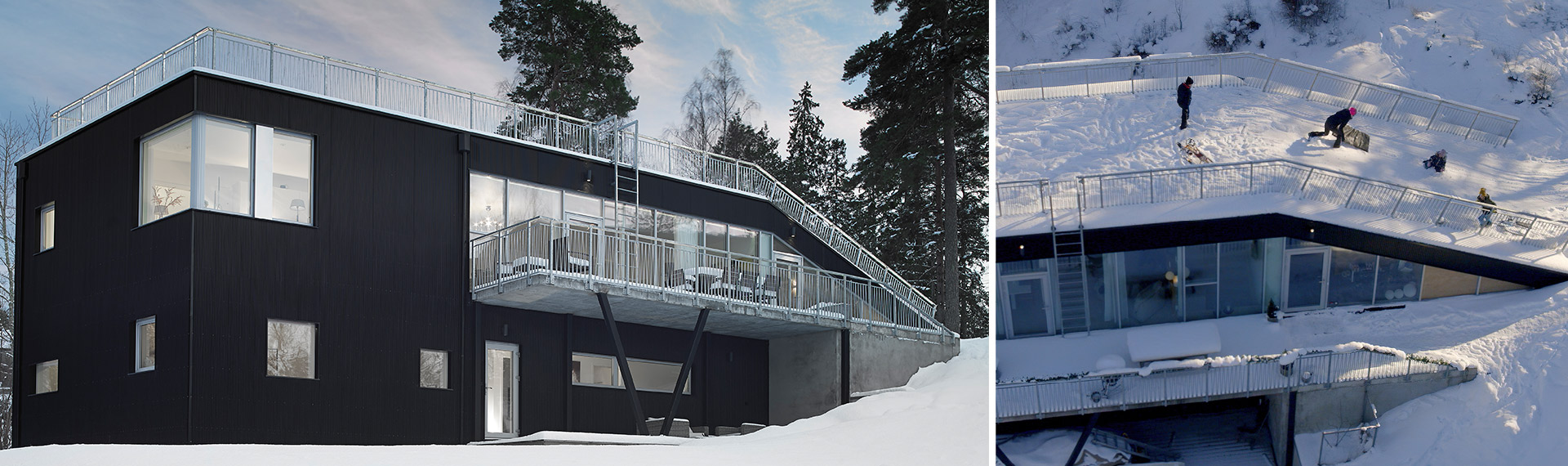 Pulkabacken house in Sweden