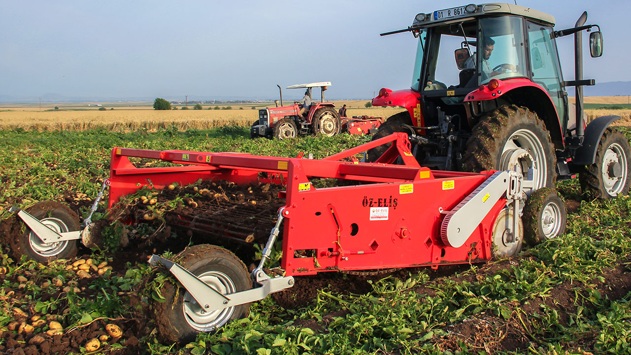 potato harvester