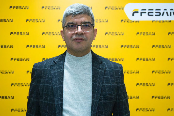 Mr. Selim Selvi, from the Turkish dumper manufacturer Fesan.