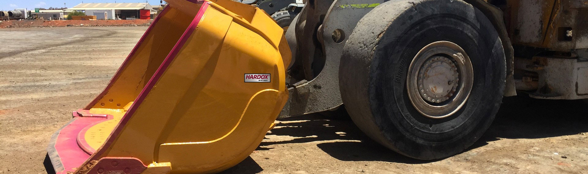 A Hardox® In My Body bucket made by Goldmont
