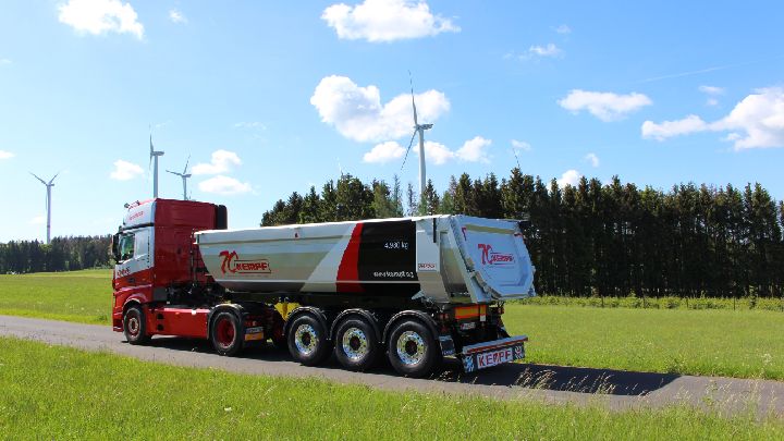 Customers all over Europe trust the quality of Kempf tippers