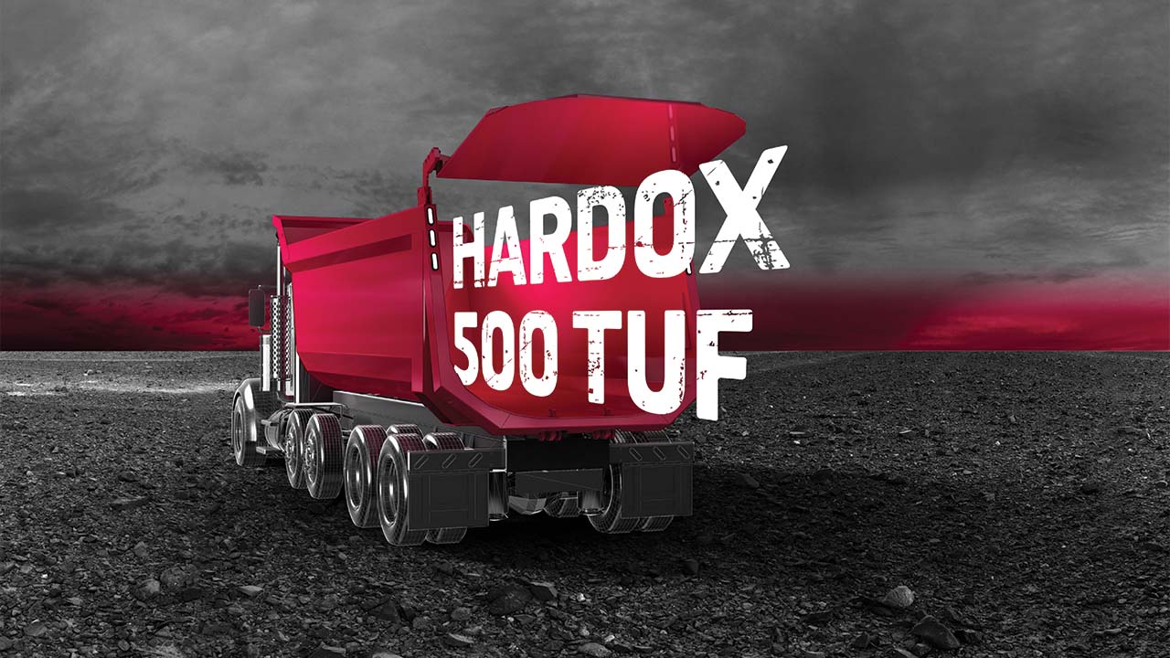 Hardox 500tuf dumper