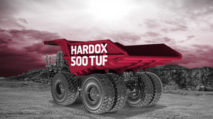 ถาดทําเหมืองผลิตจาก Hardox® 500 Tuf พร้อมสําหรับการใช้งานที่สมบุกสมบัน