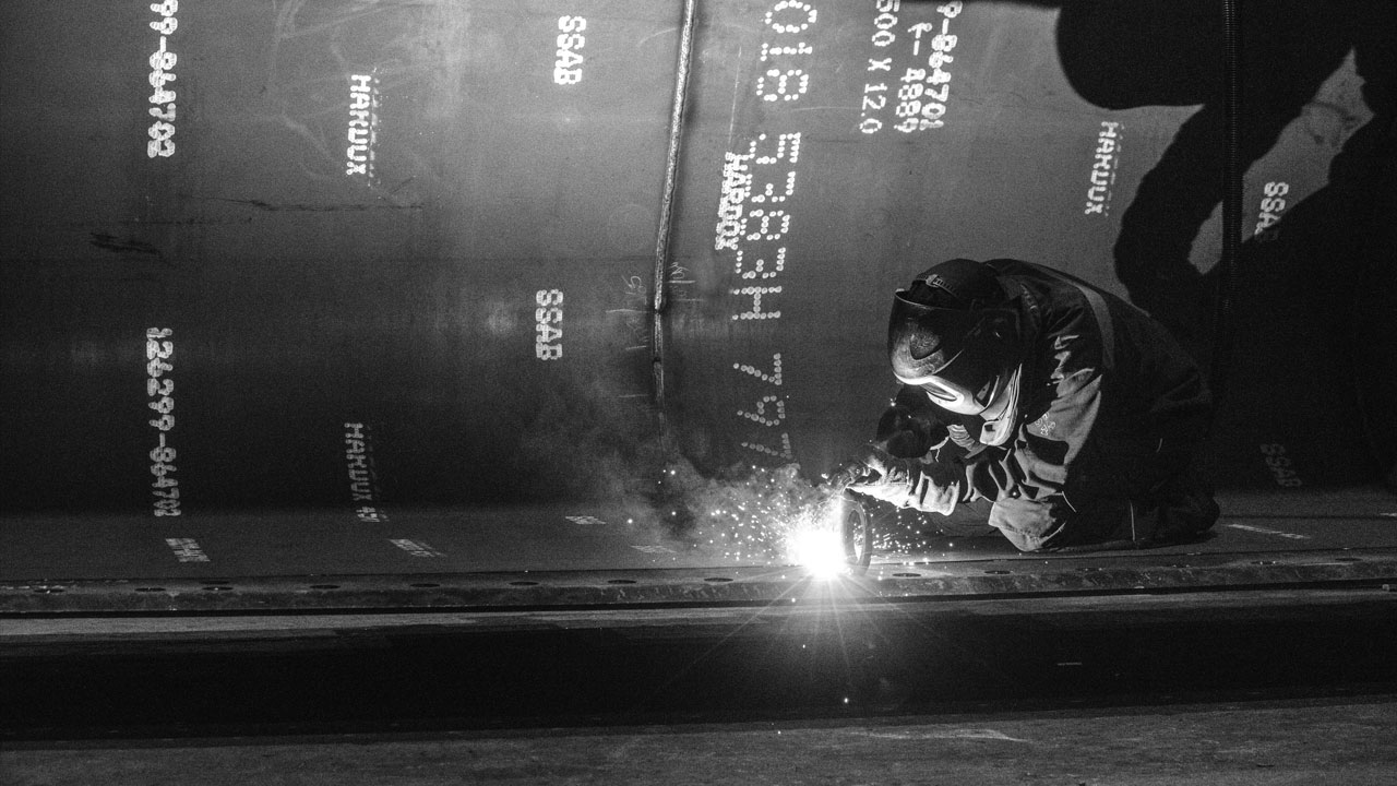 The welding of Hardox 500 Tuf steel