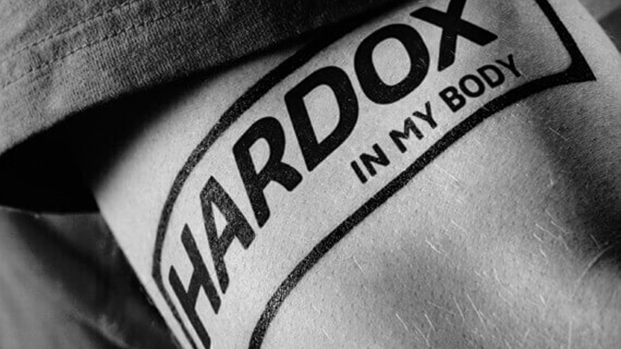 Tatuagem Hardox® in my body