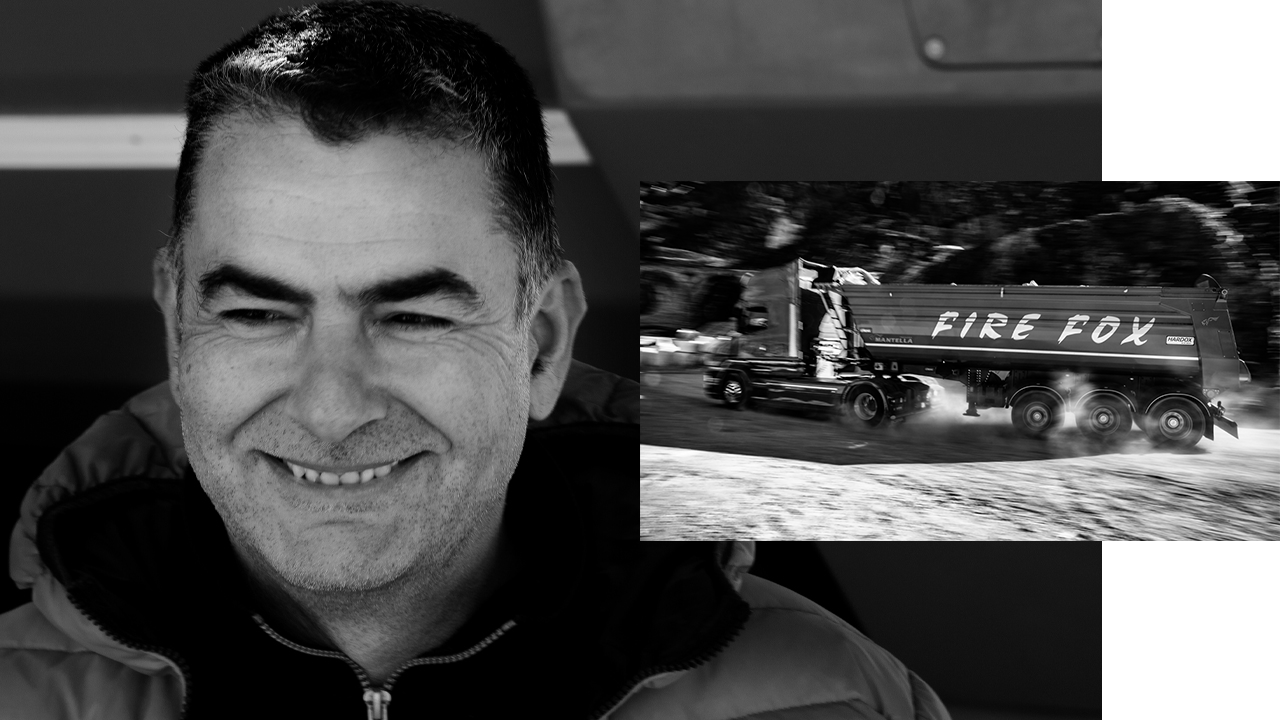 Самосвал Mantella с маркировкой «Hardox In My Body»