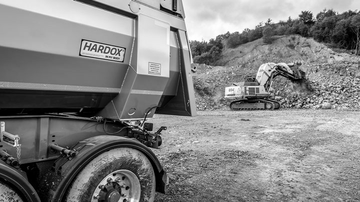 Hardox® In My Body tipper last longer