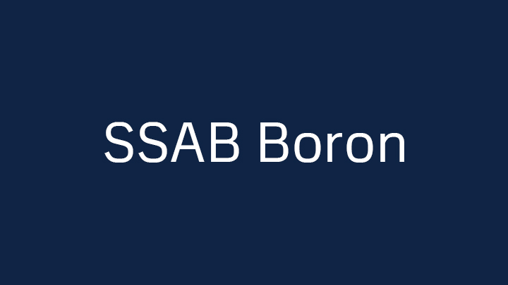 SSAB Boron logo