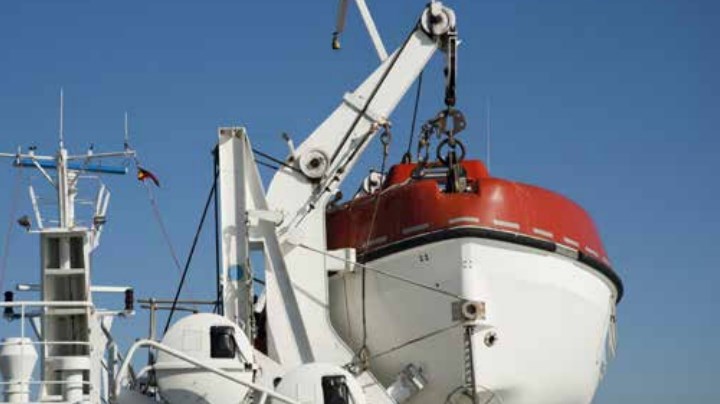 A-Frame cranes, LaR systems and Davits