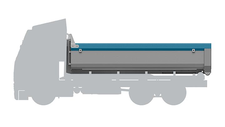 Illustration du marquage des rails supérieurs laminés.