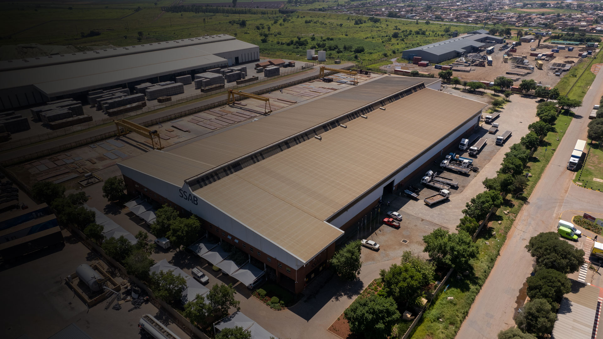 SSAB Steel Service Center in South Africa