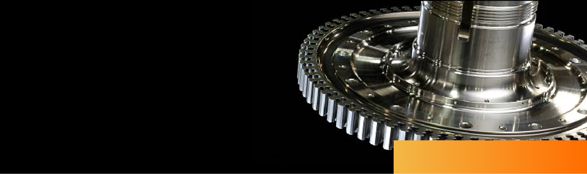 A gear wheel in tool steel