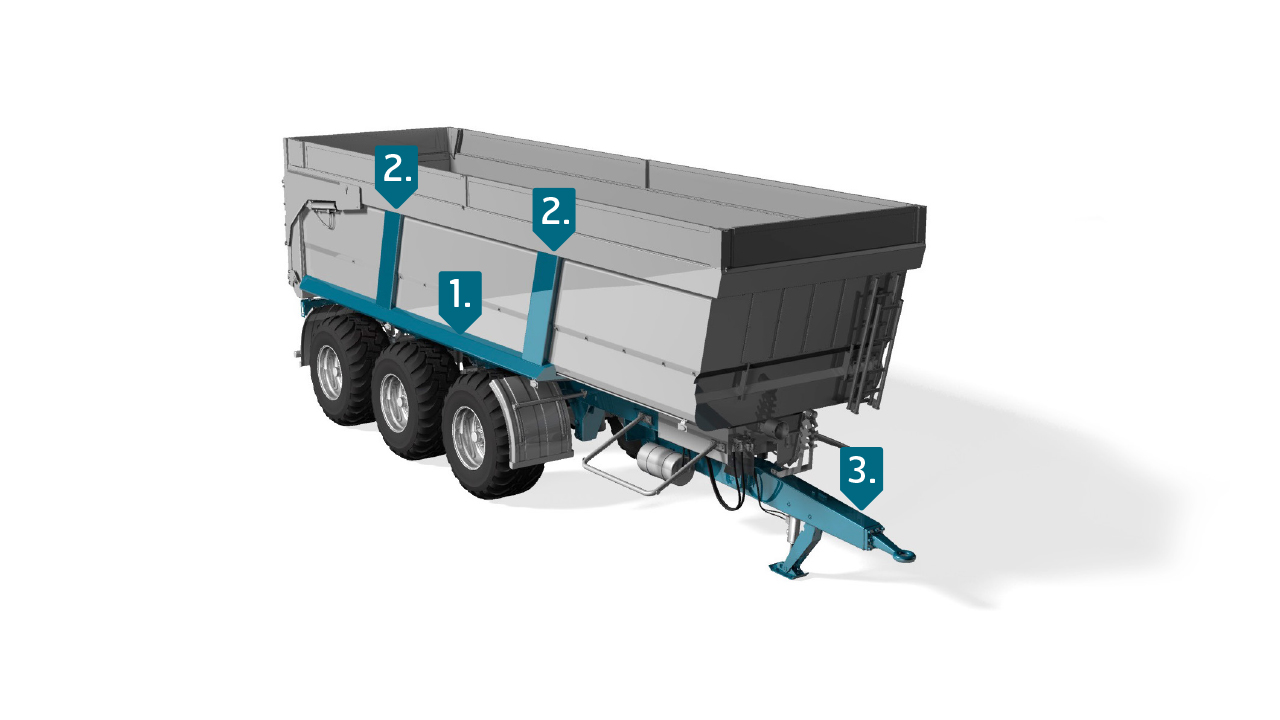 Strenx® for agriculture trailers