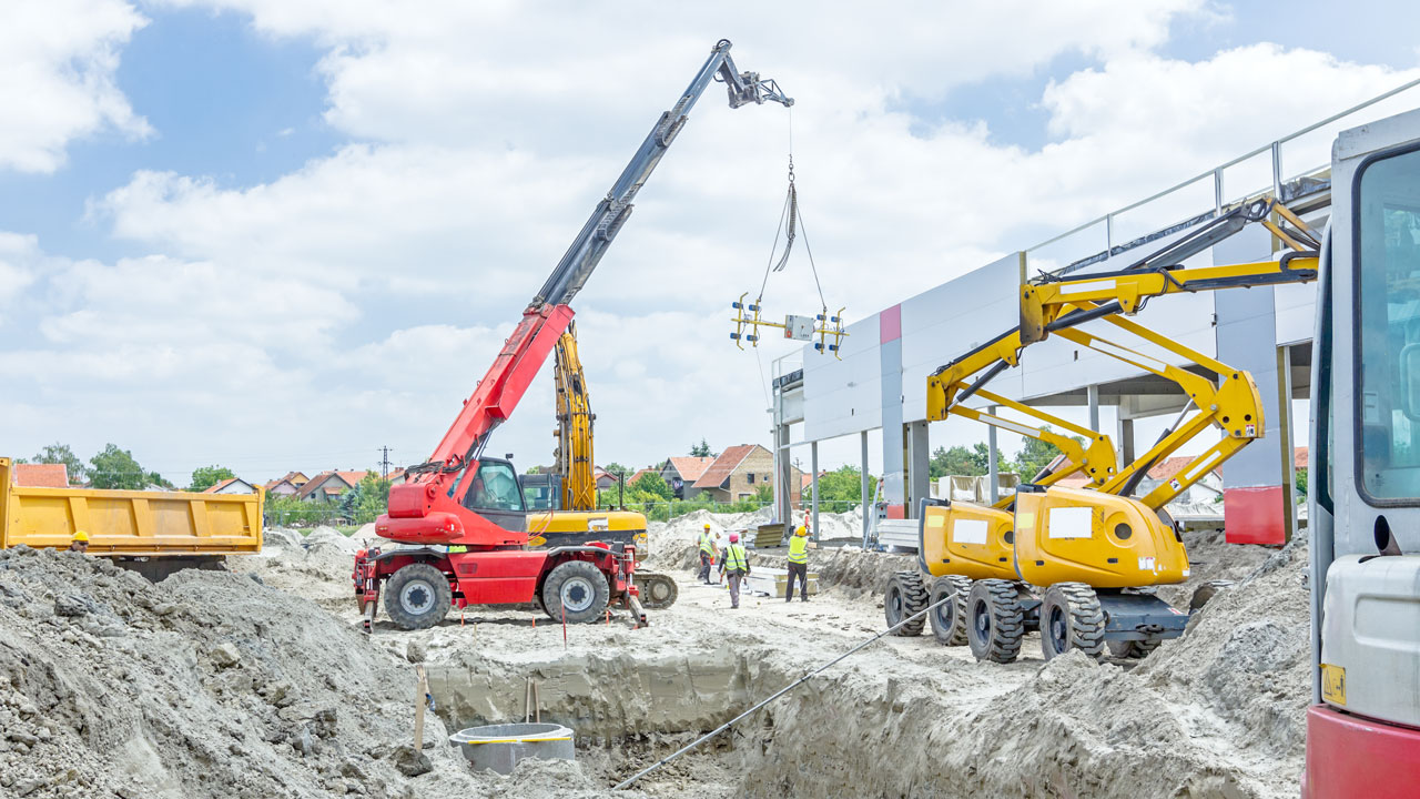 Grues télescopiques