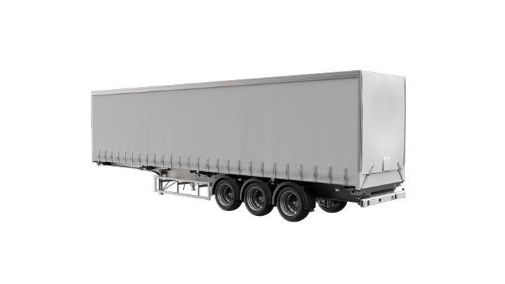 Curtain sider trailer