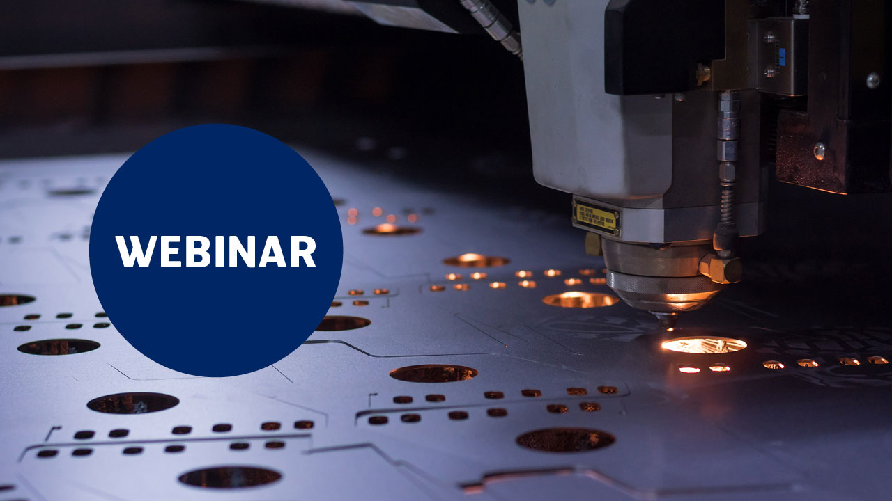 Webinar:Improve your laser cutting efficiency and sheet metal utilization