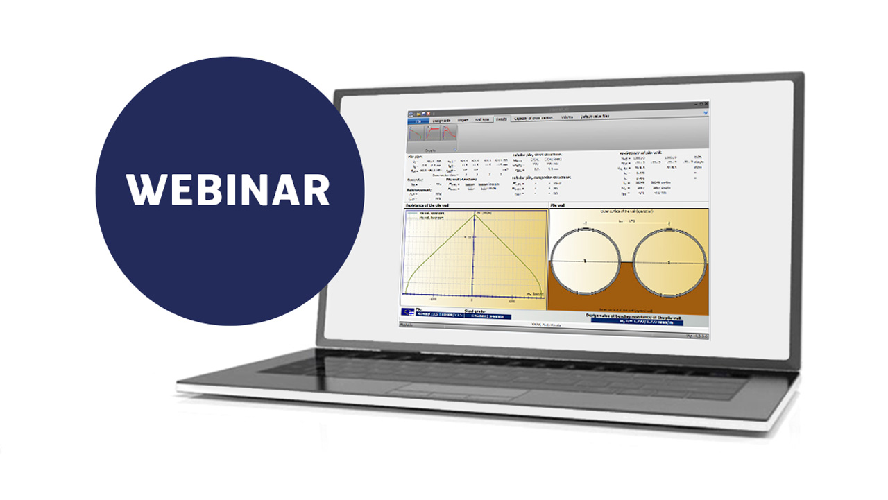 Webinar PileWallCalc – New functionalities of the design tool