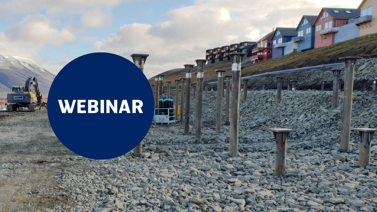  Webinar about drilled micro piles with threaded slews compared to steel core pile design in foundation structures for building and infrastructure
