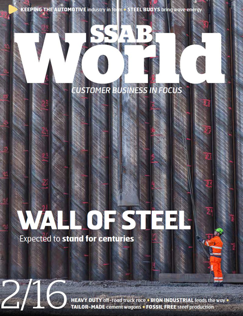 SSAB World 2 2016 Cover