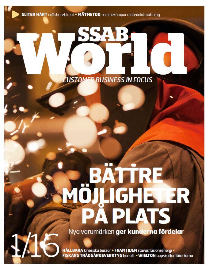Ny mätmetod för svetsning och hållbarare trädgårdsredskap – läs mer i SSAB World!