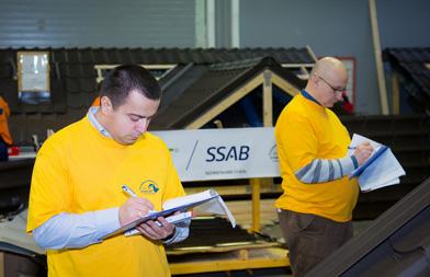 Компания SSAB поддерживает турнир кровельщиков 2018