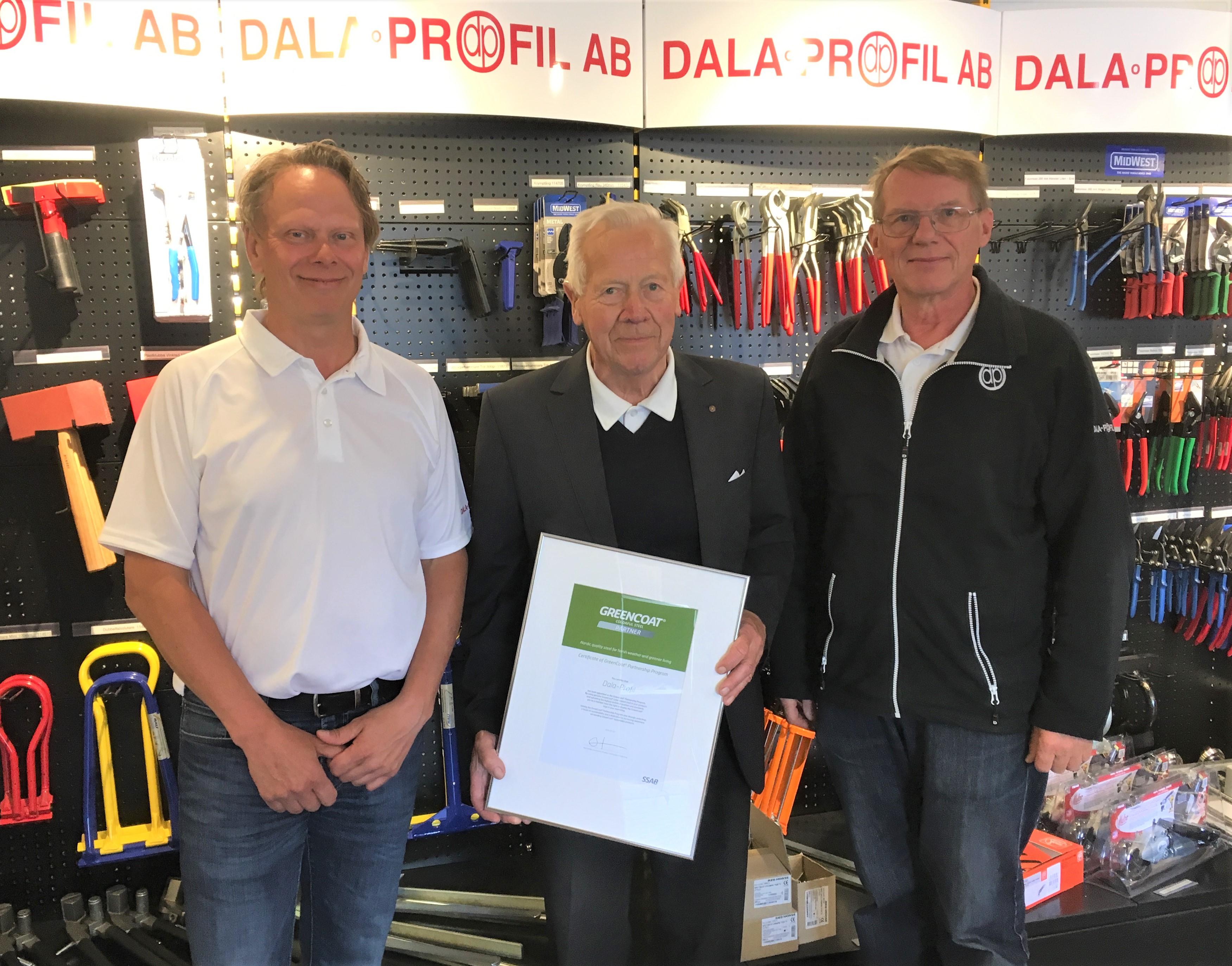 SSAB utser Dala-Profil AB till GreenCoat® partner i Sverige
