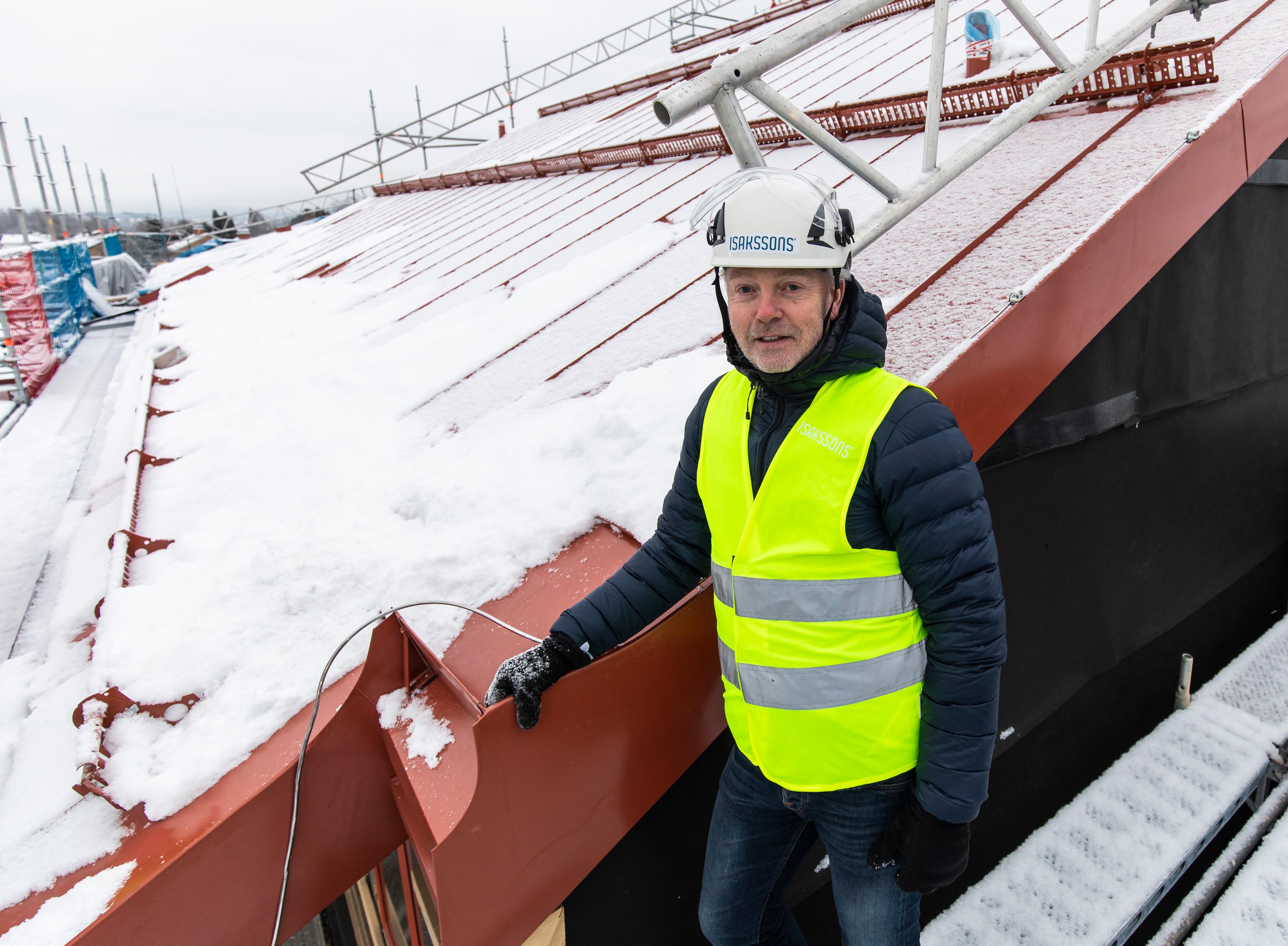 20 000 m2 GreenCoat® från SSAB ersätter målat aluminium på skolbygge i Borlänge