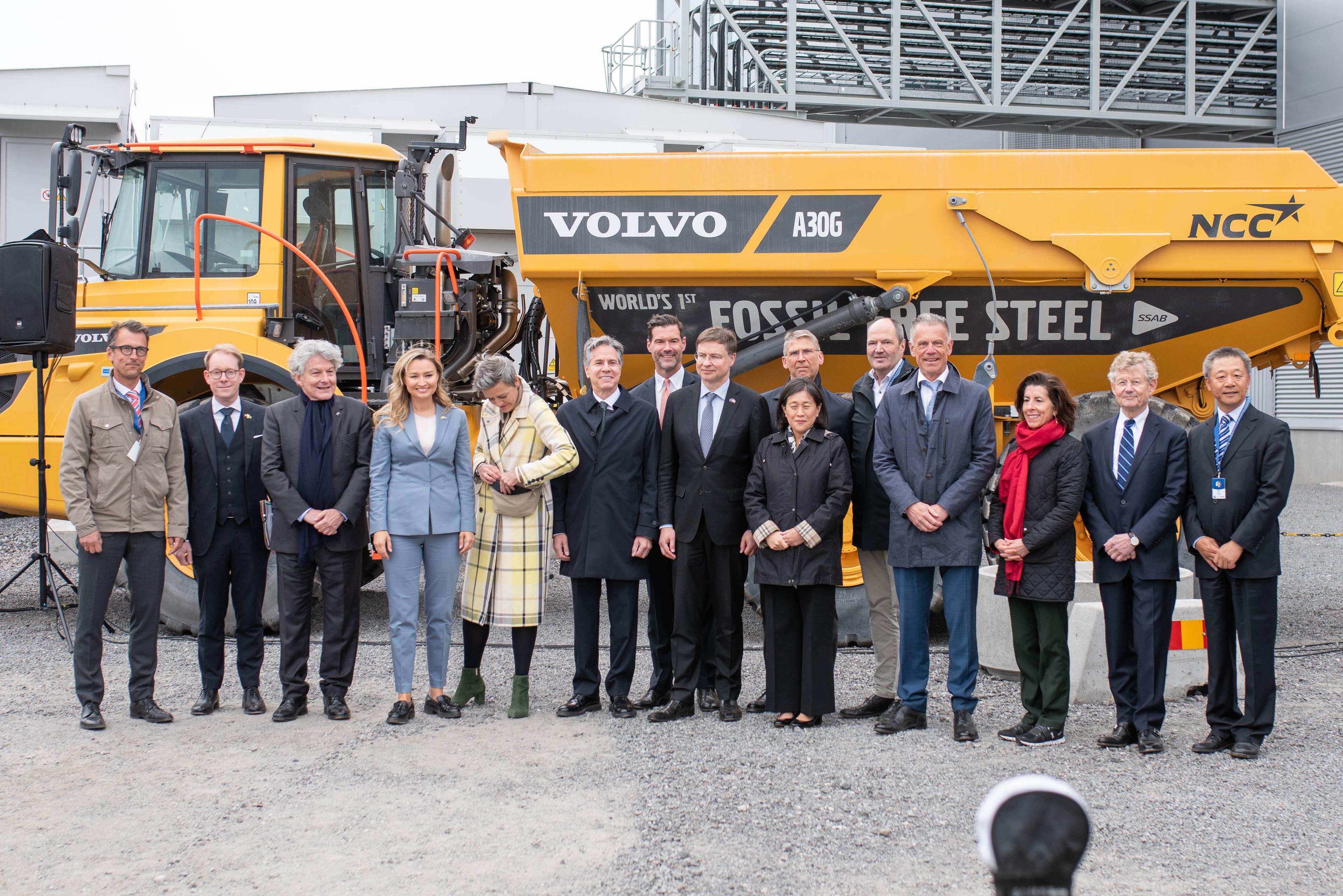 SSAB underlines the need for green standards at the TTC meeting in Luleå, Sweden