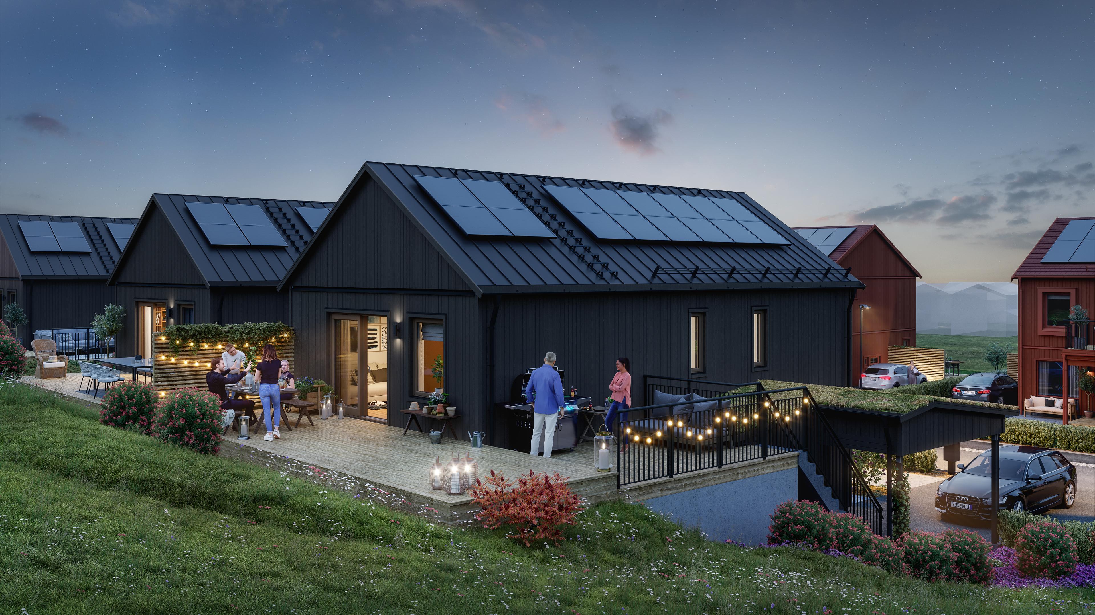 Plannja, part of Ruukki, first in Scandinavia with fossil-free steel roofing for homes