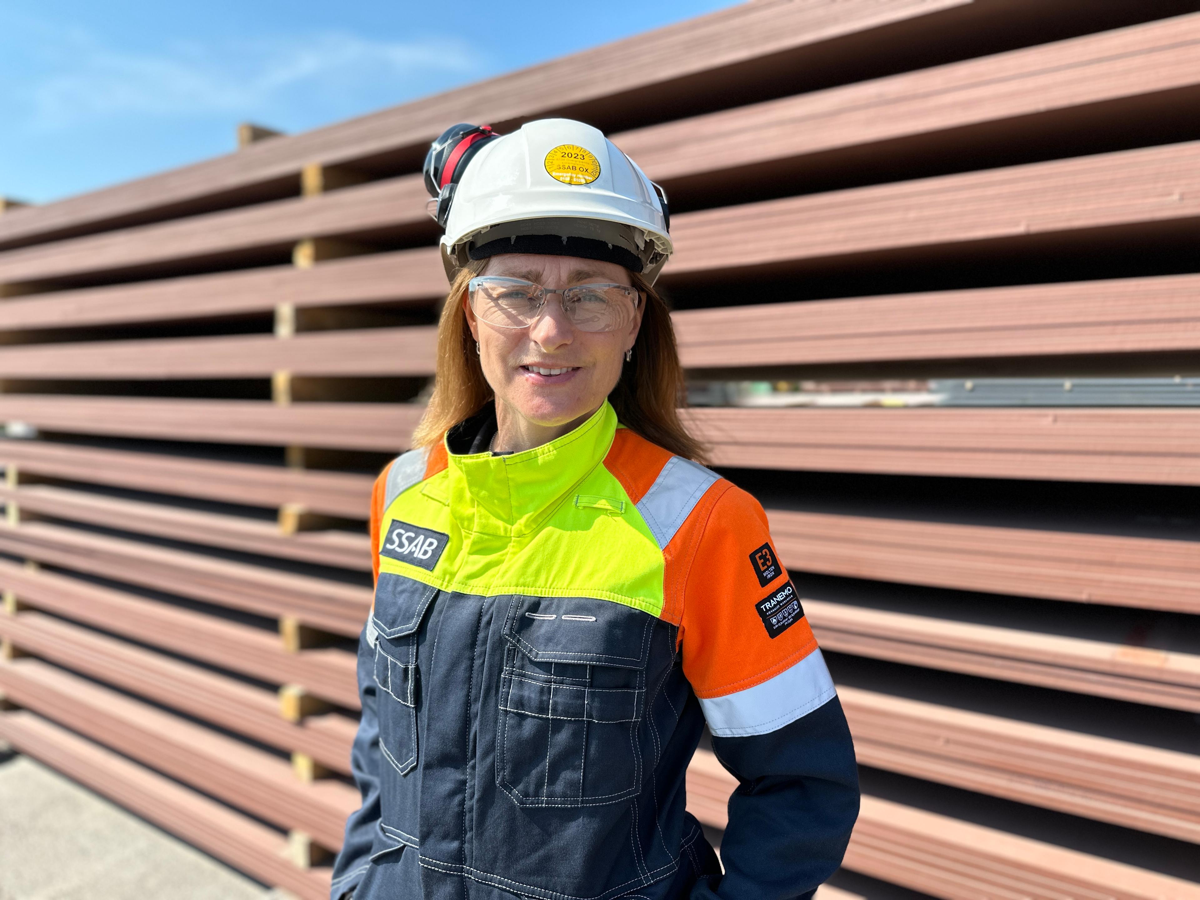Karin Palmqvist appointed new Site and Production Manager for SSAB in Oxelösund